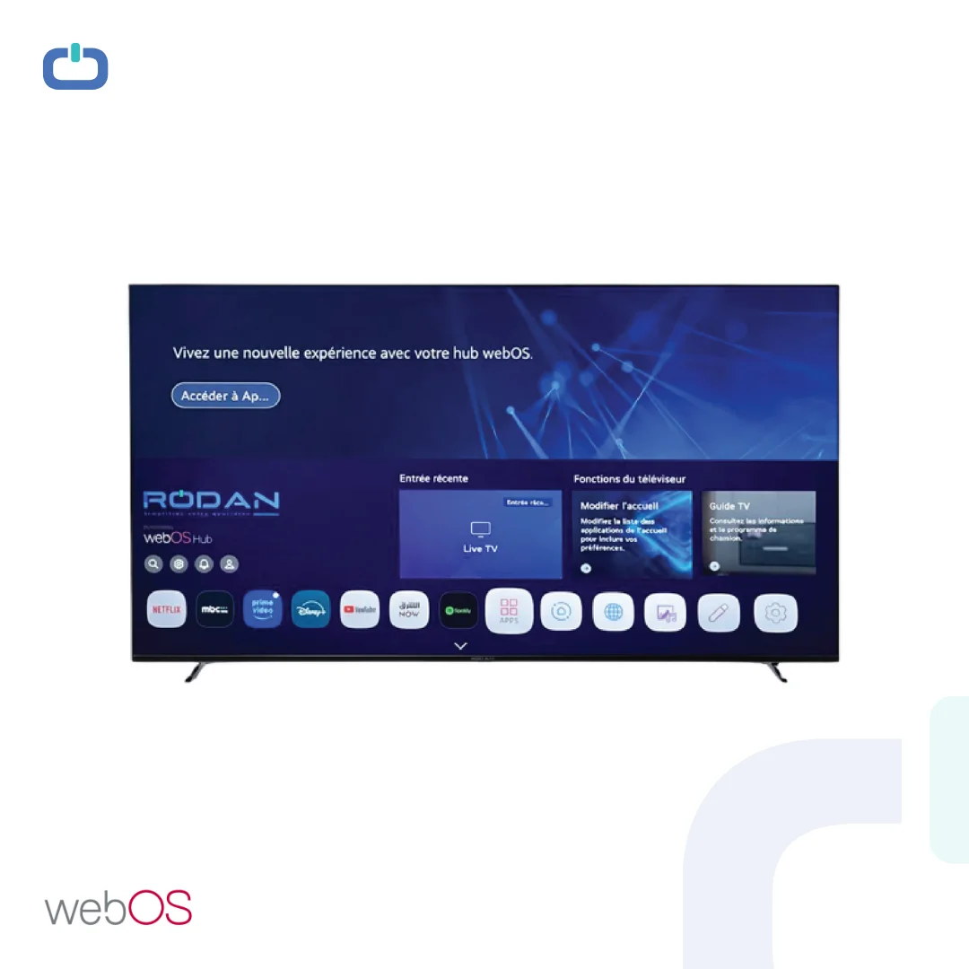 RODAN QLED Smart LED TV 85” WebOS